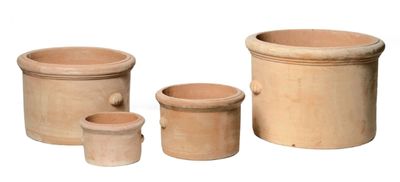 Whitewash Cylinder With Button S4 D20/50H13/35