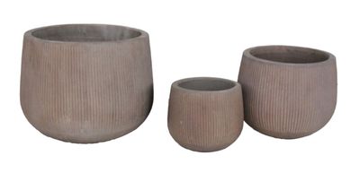 Mystic Brown Vert. Rib Cauldron S3 D22/40H18/32