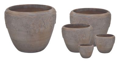 Mystic Brown Swirl Pot S5 D23/60H20/47