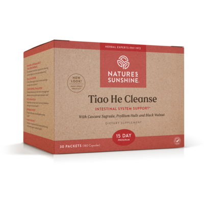 Nature's Sunshine Tiao He Cleanse | Celluar Cleanse, Detox for Colon and Liver Flush with Traditional Chinese Herbs
