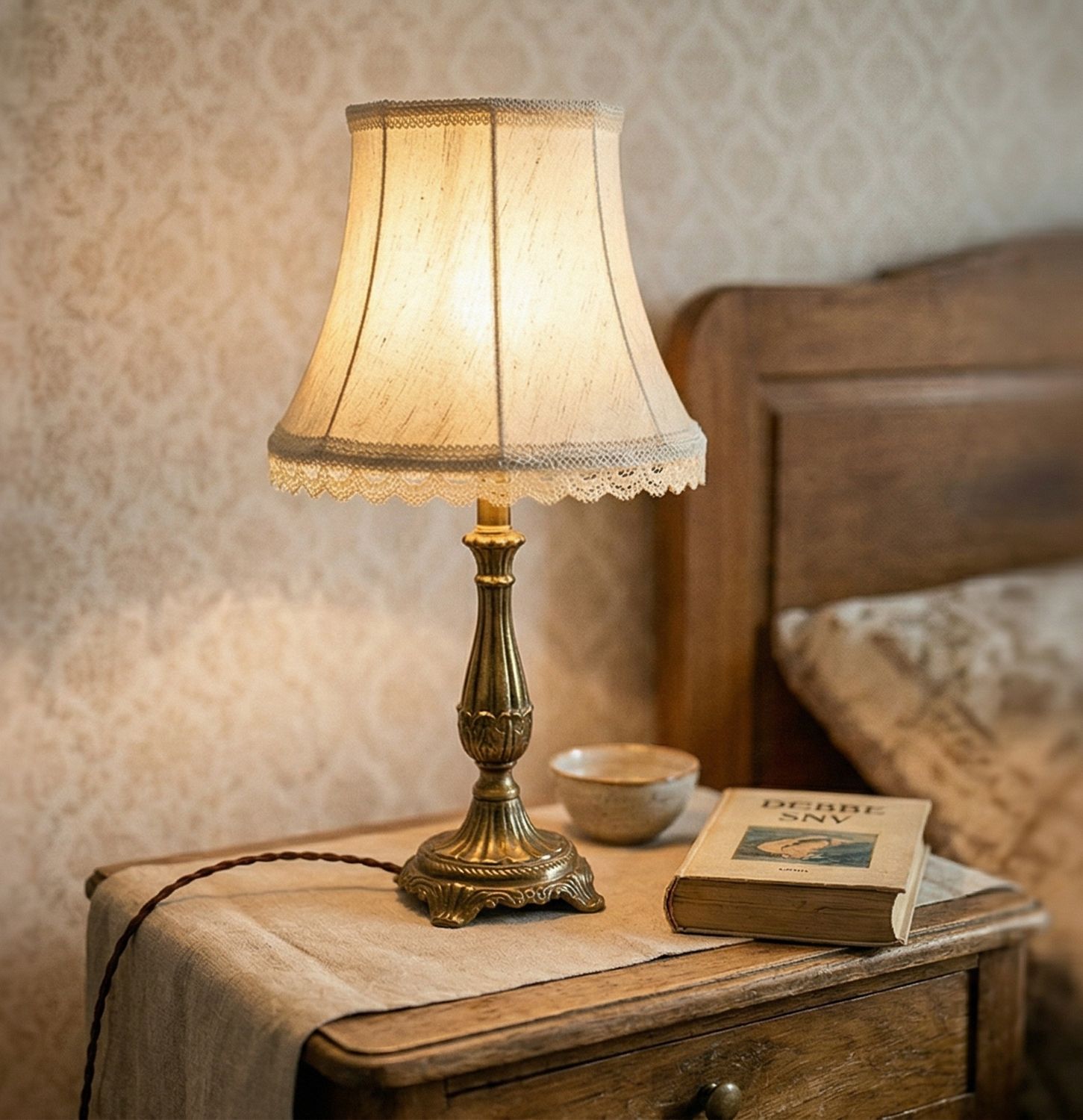 Lampka nocna - Vintage "Aurelia"