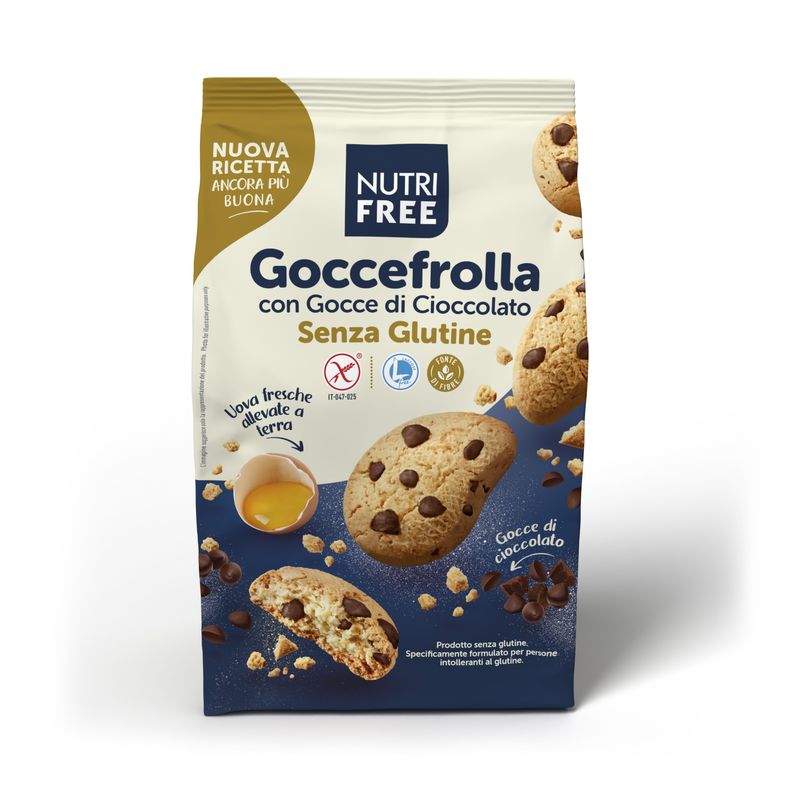 Nutrifree Goccefrolla mit Schokoladenstückchen 300g