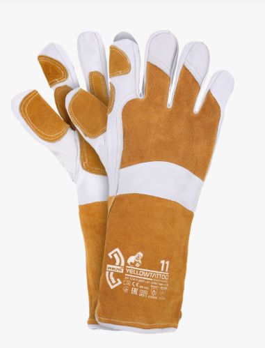 🧤 YELLOWTATTOO Schweißerhandschuhe  (Kategorie II)
