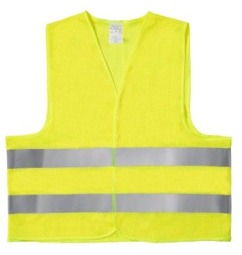 Warnweste Größe S - EN ISO 20471:2013.