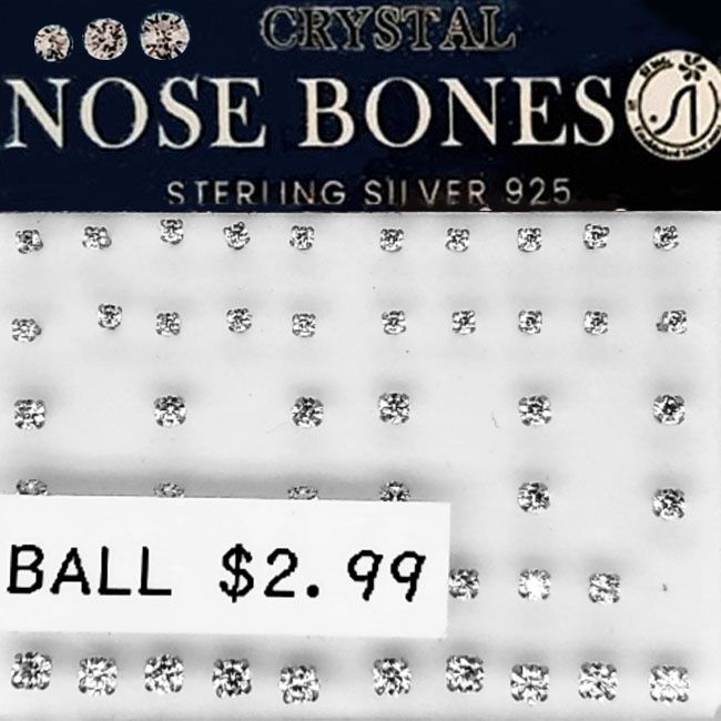 Nose Hoop - Ball Silver