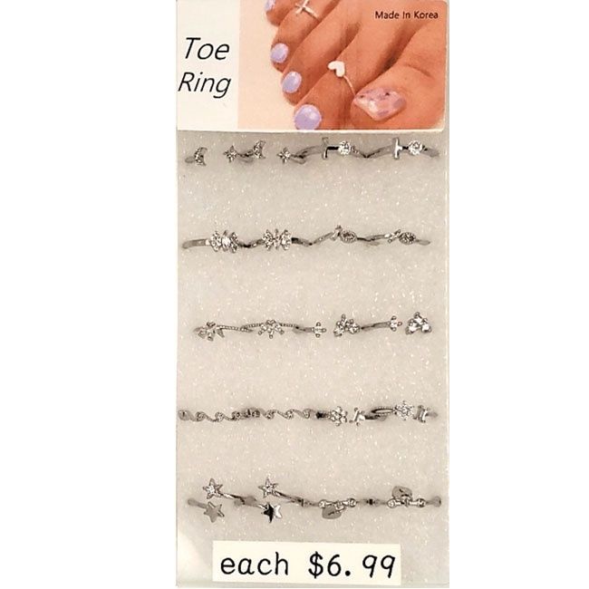 Toe Ring Silver