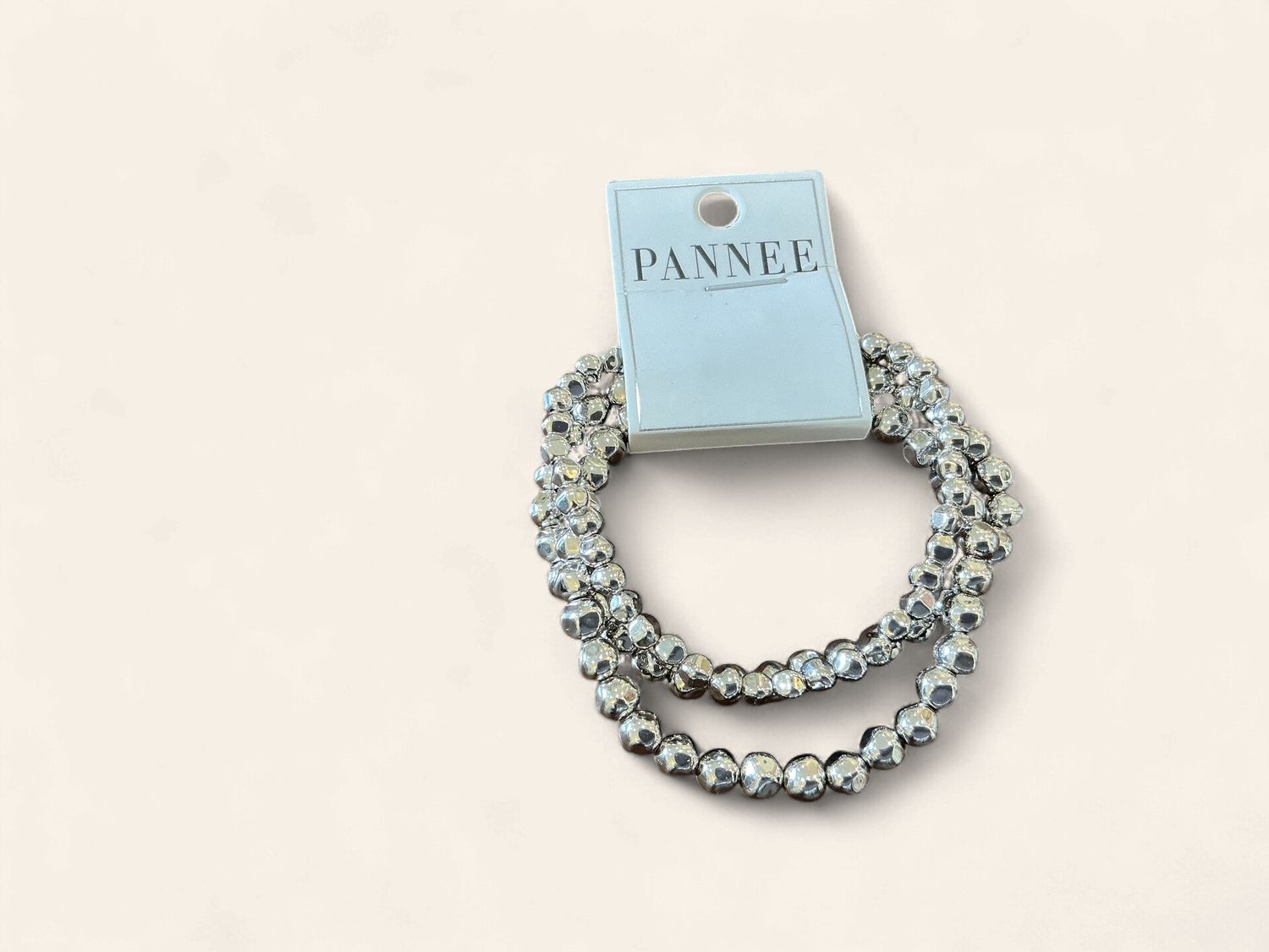 Set of 3|7" Bracelet|Silver|Stretchy|B04899