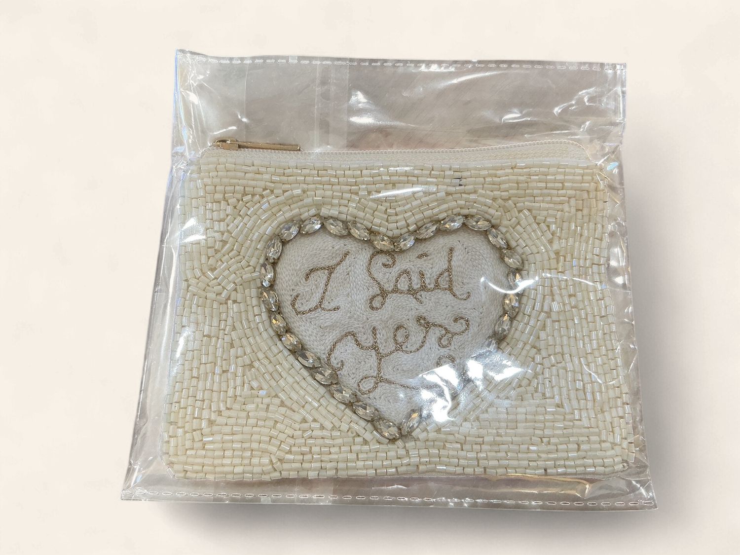 Gold|Coin Purse| I Said Yes|G0103