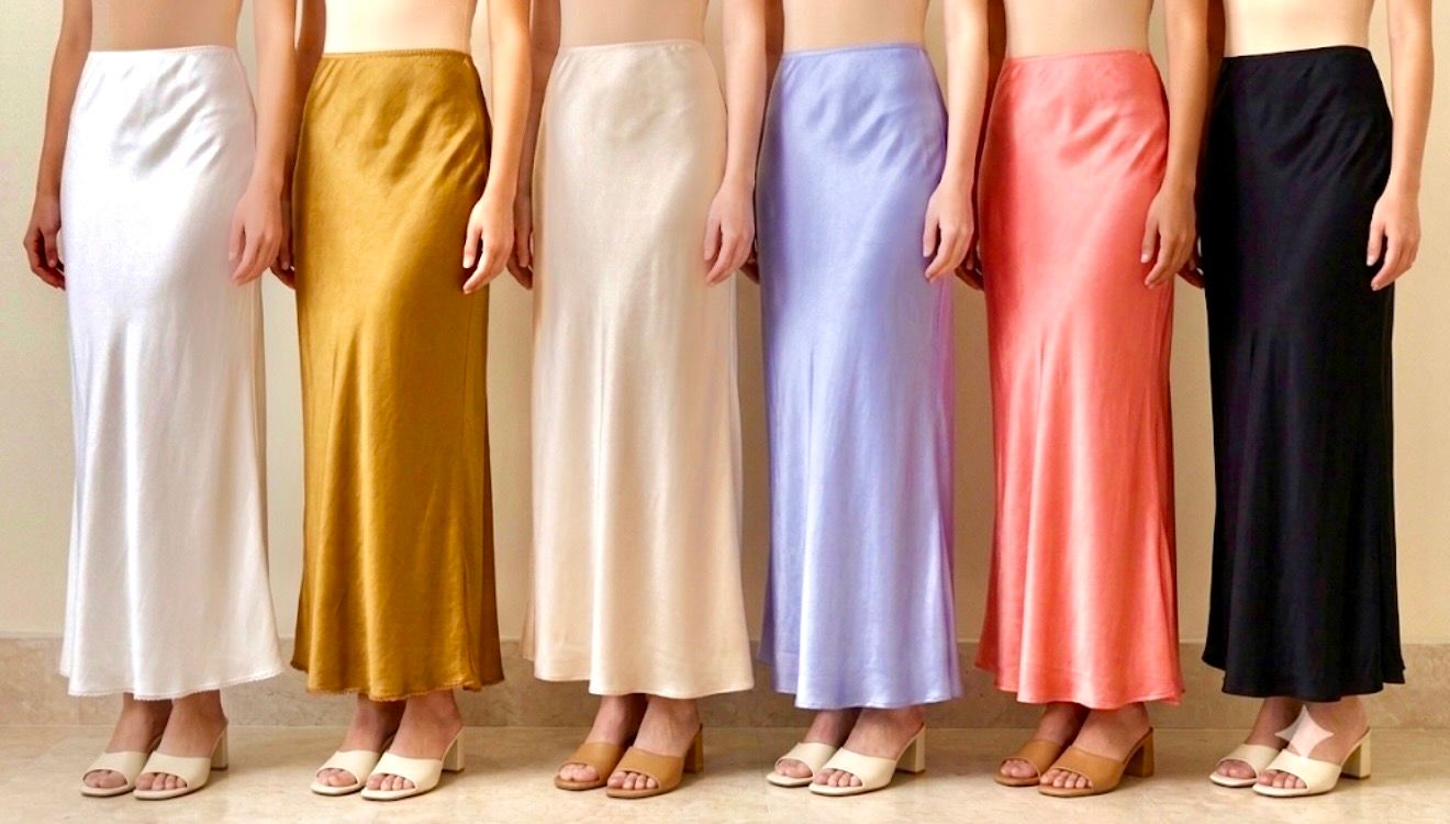 Silky Slip Skirt