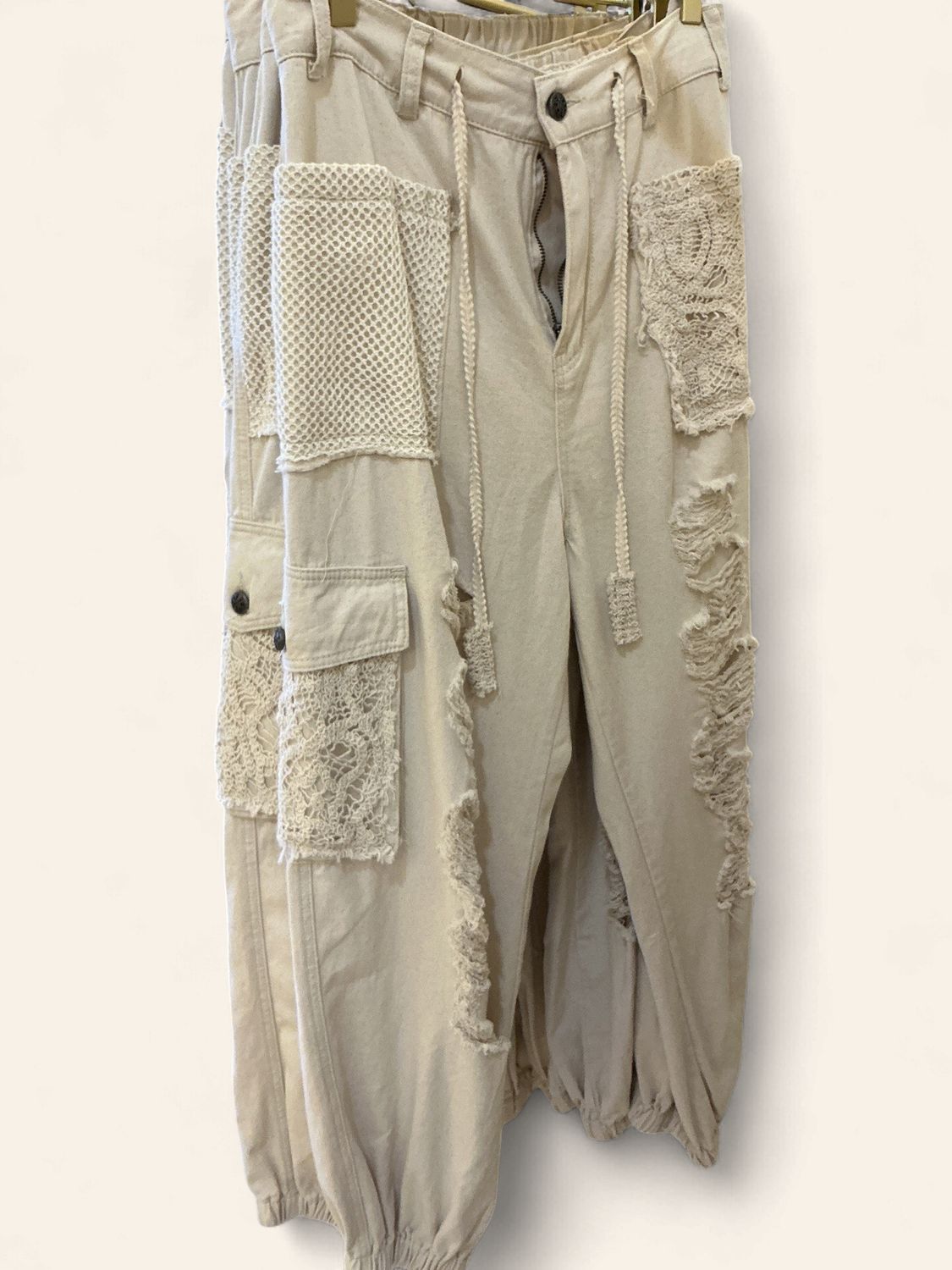 Jogger| Pant Woven|Oatmilk