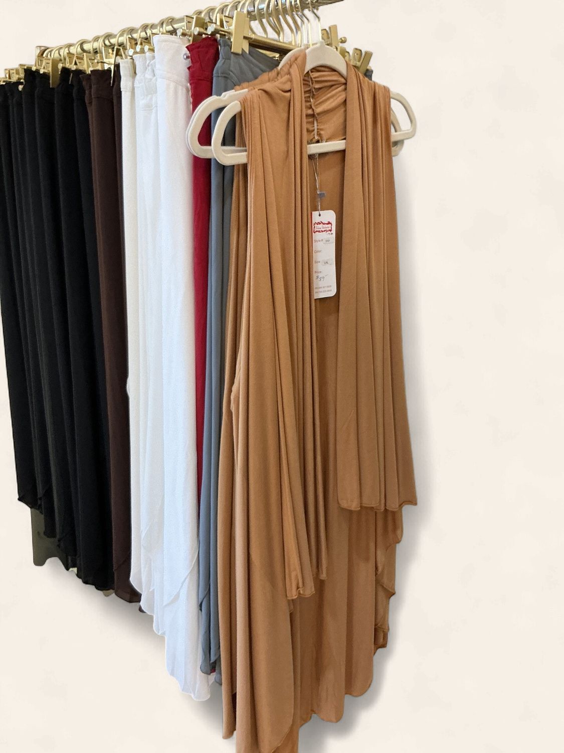 Long Duster Vest