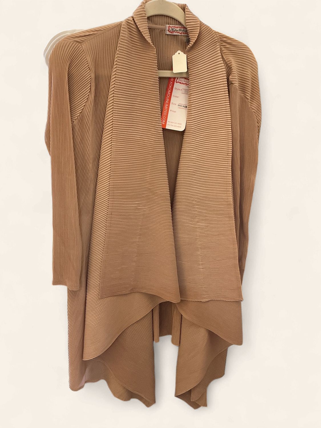 Long Sleeve|Ruffle|Pleated|Jacket
