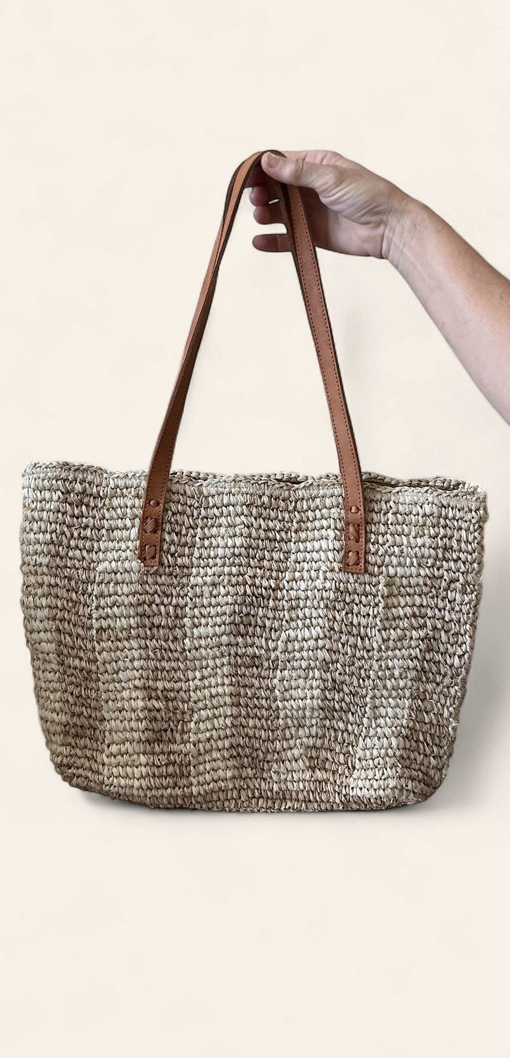 Bag - Tan Stripe - Tan|Miwah