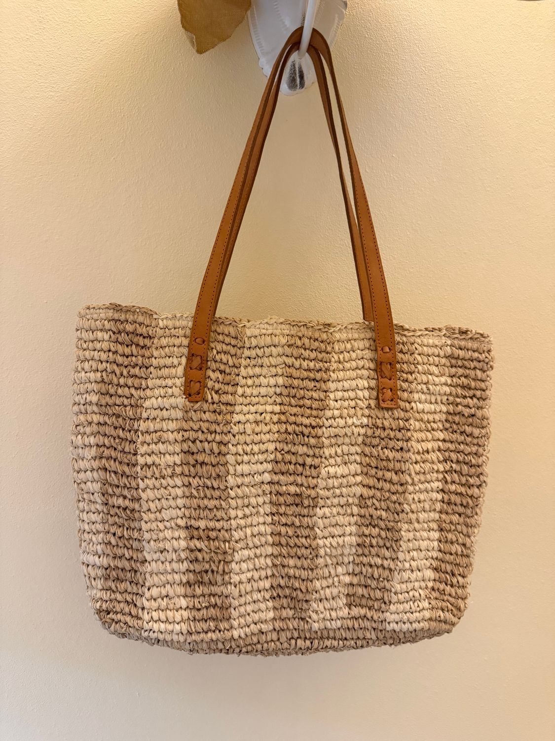 Bag - Tan Stripe - Tan|Miwah