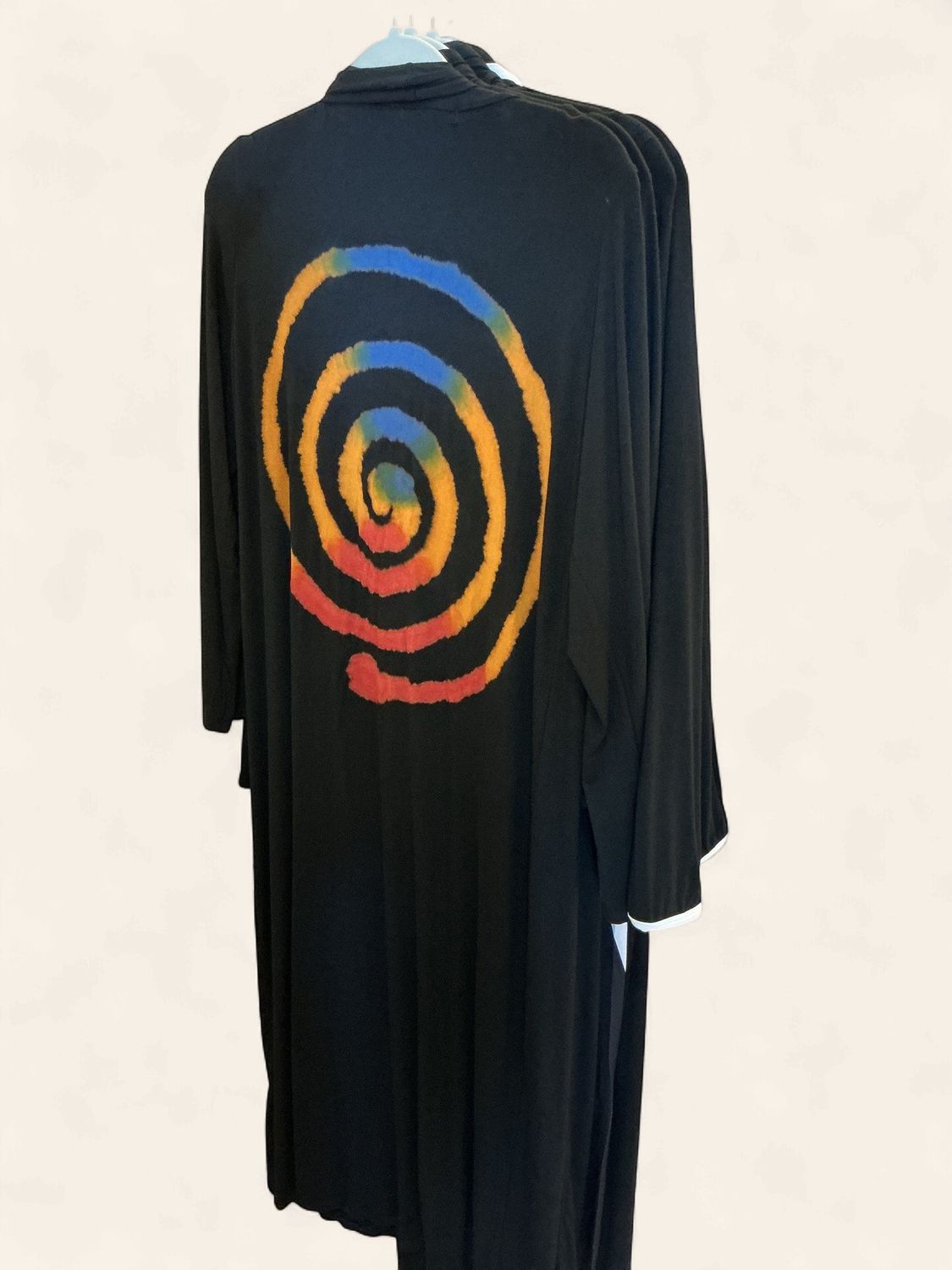 Long| Multi Color|Spiral|8001|Duster