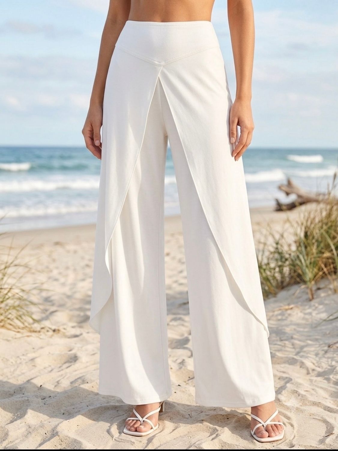 New Split|Palazzo|Pant