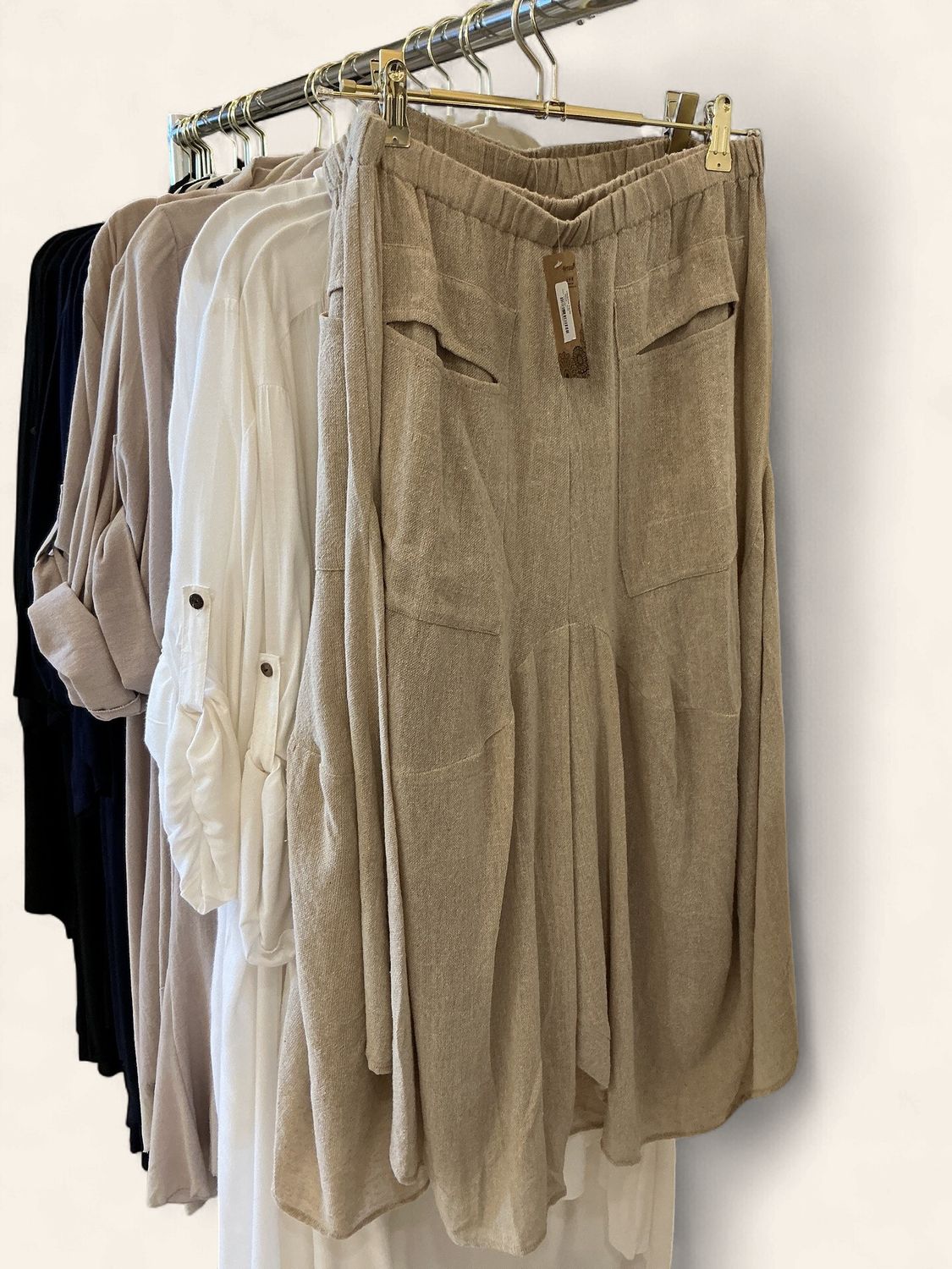 Cotton Jute Aruba Pant