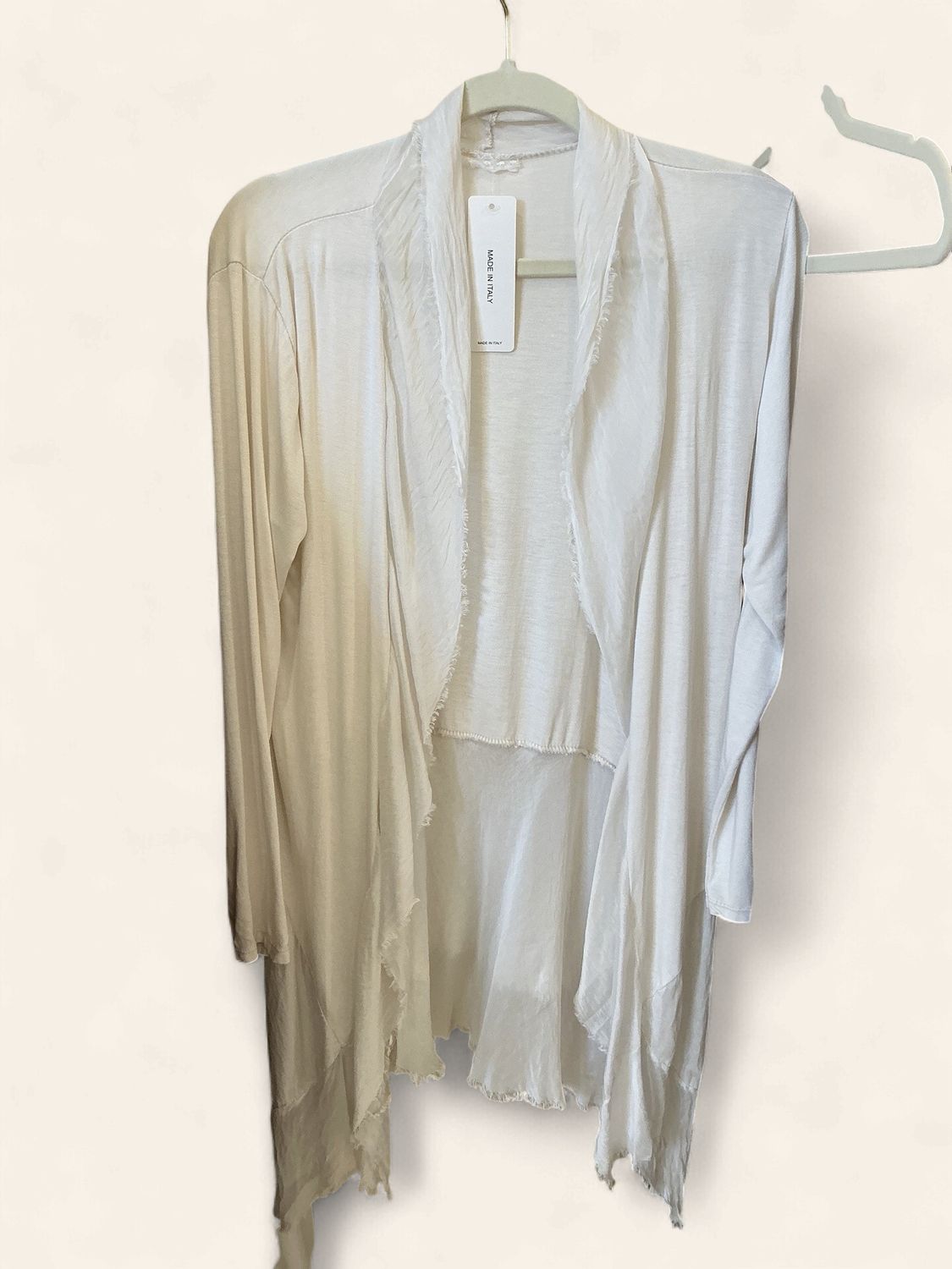 Silk Ruffle |Jacket|Made In Italy