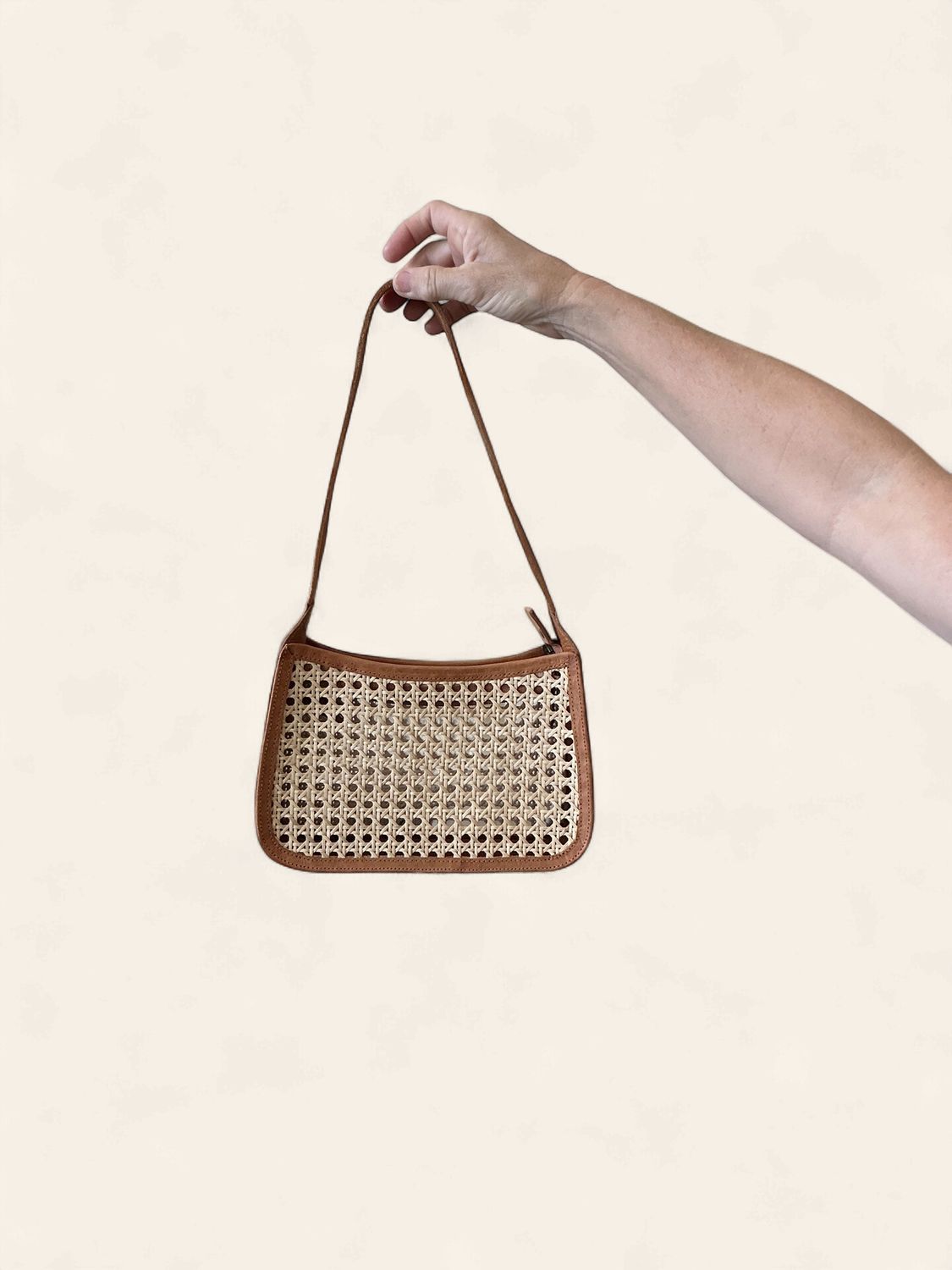 Mewali|Rattan| Mini Tote