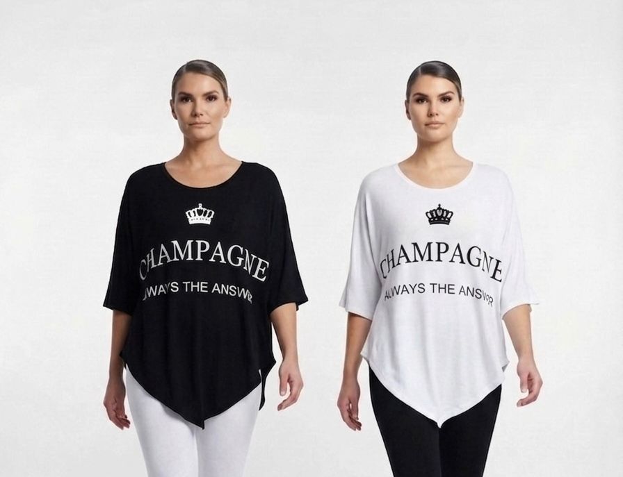 Champagn|Vpoint|Tunic