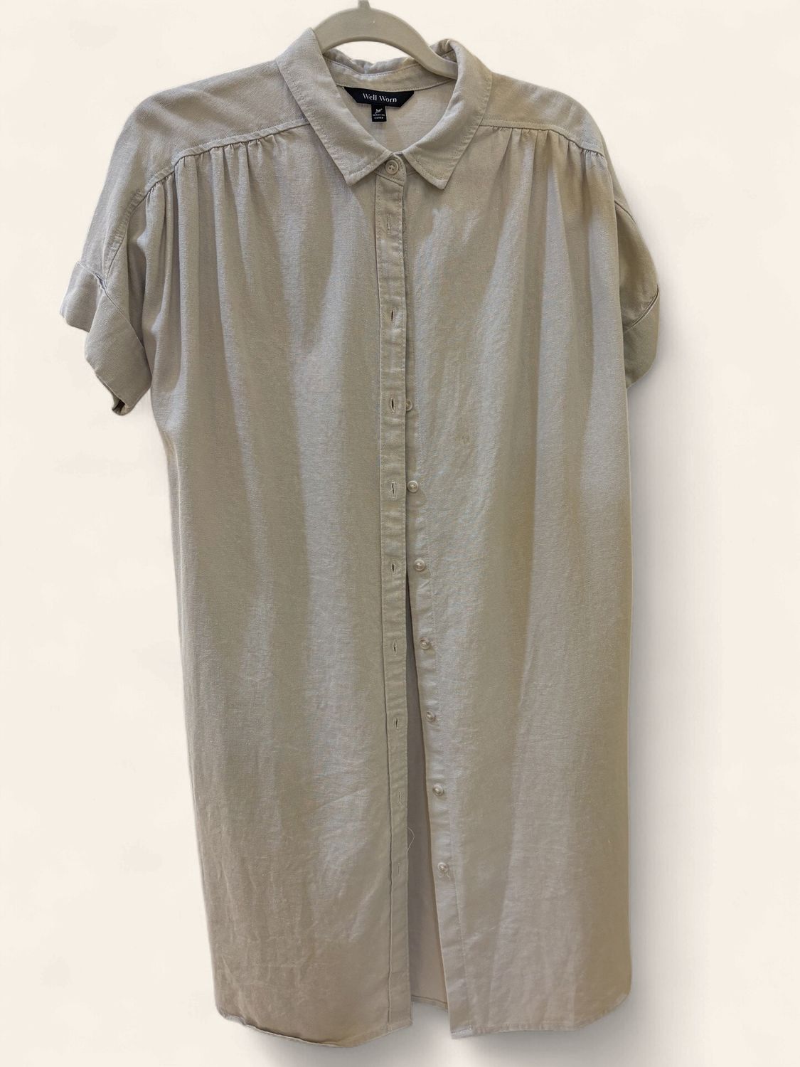 Tan Long |Button Down|Shirt|Well Worn