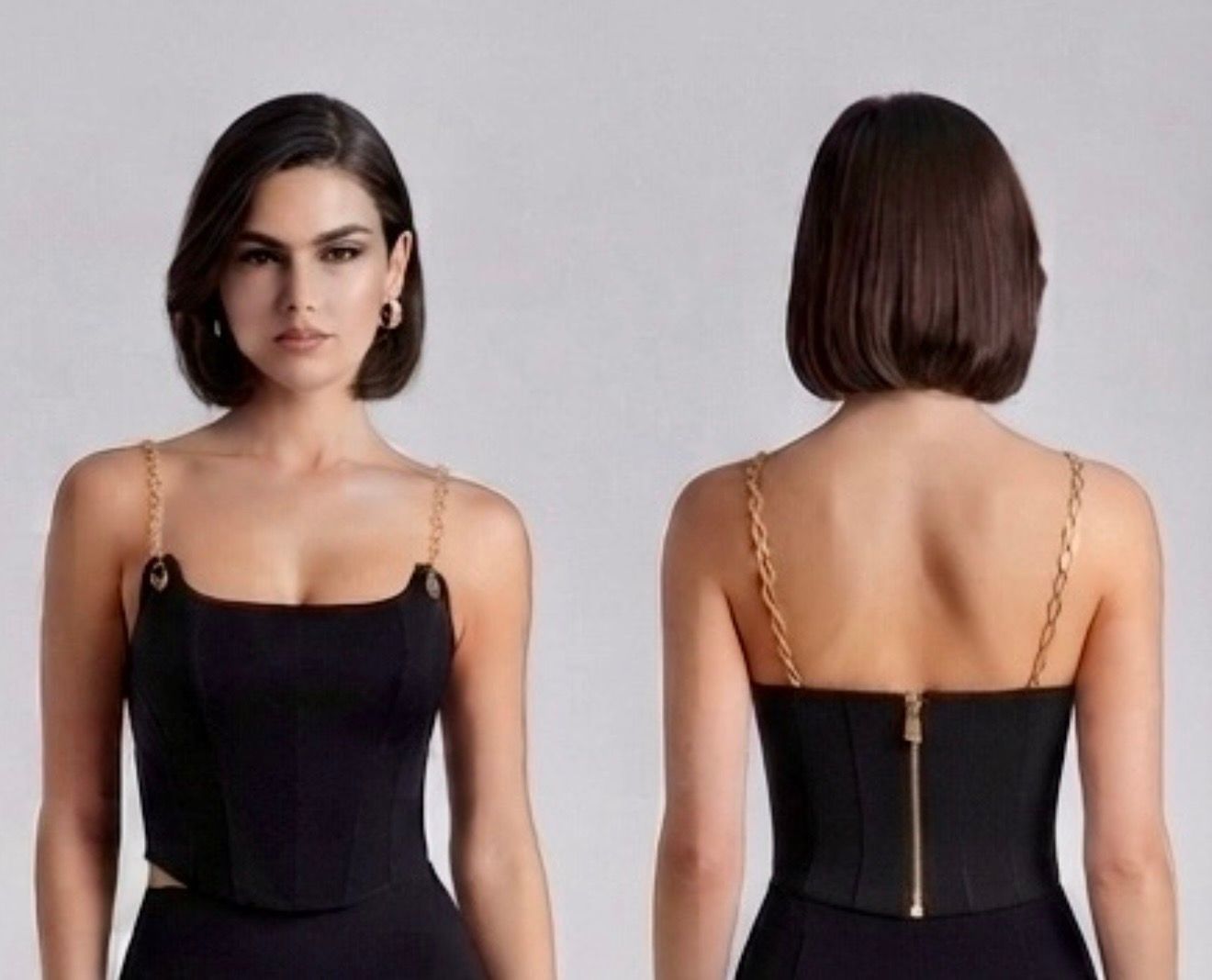 Chair Strap|Corset|Black