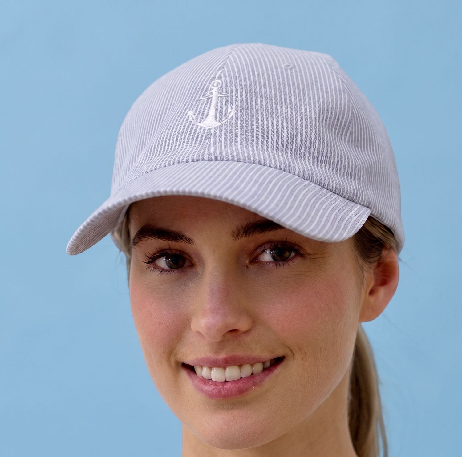 Anchor|Stripe|Cap