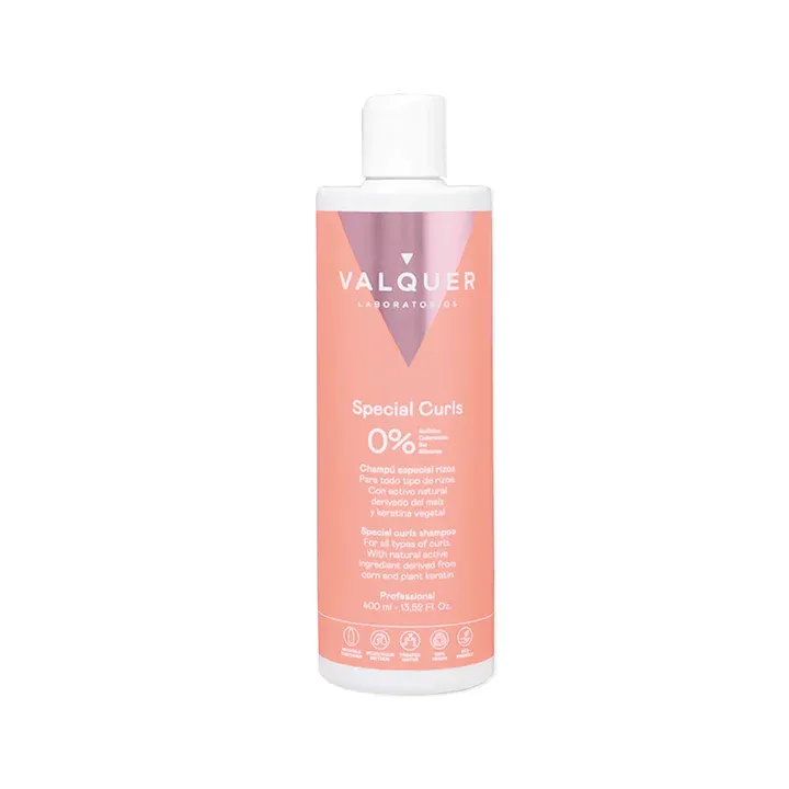 Valquer Champú Método Curly 400ml - Cabello rizado hidratado y definido