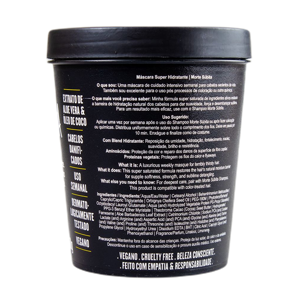 Lola Cosmetics Morte Súbita Mascarilla Hidratante – Hidratación profunda 450 g