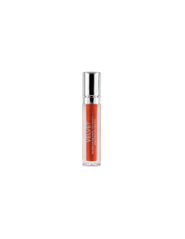D’Orleac Labial líquido Velvet nº12 – Rojo intenso mate