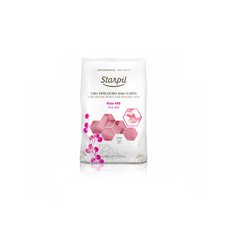 Starpil Cera depilatoria rosa profesional 1 kg – Suavidad y eficacia