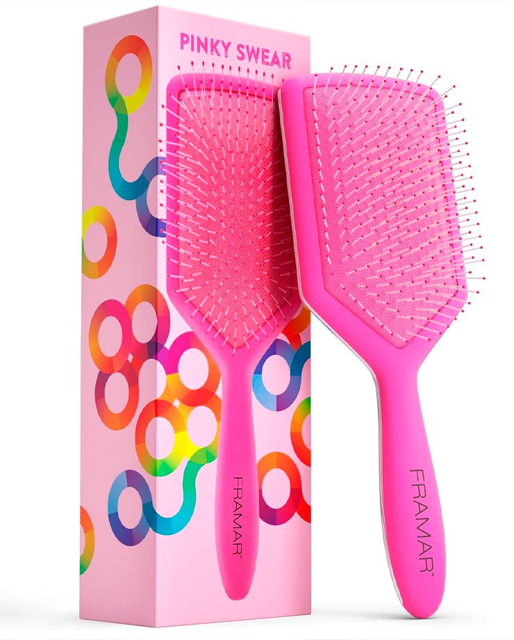 Framar Pinky Swear cepillo desenredante - Suavidad profesional