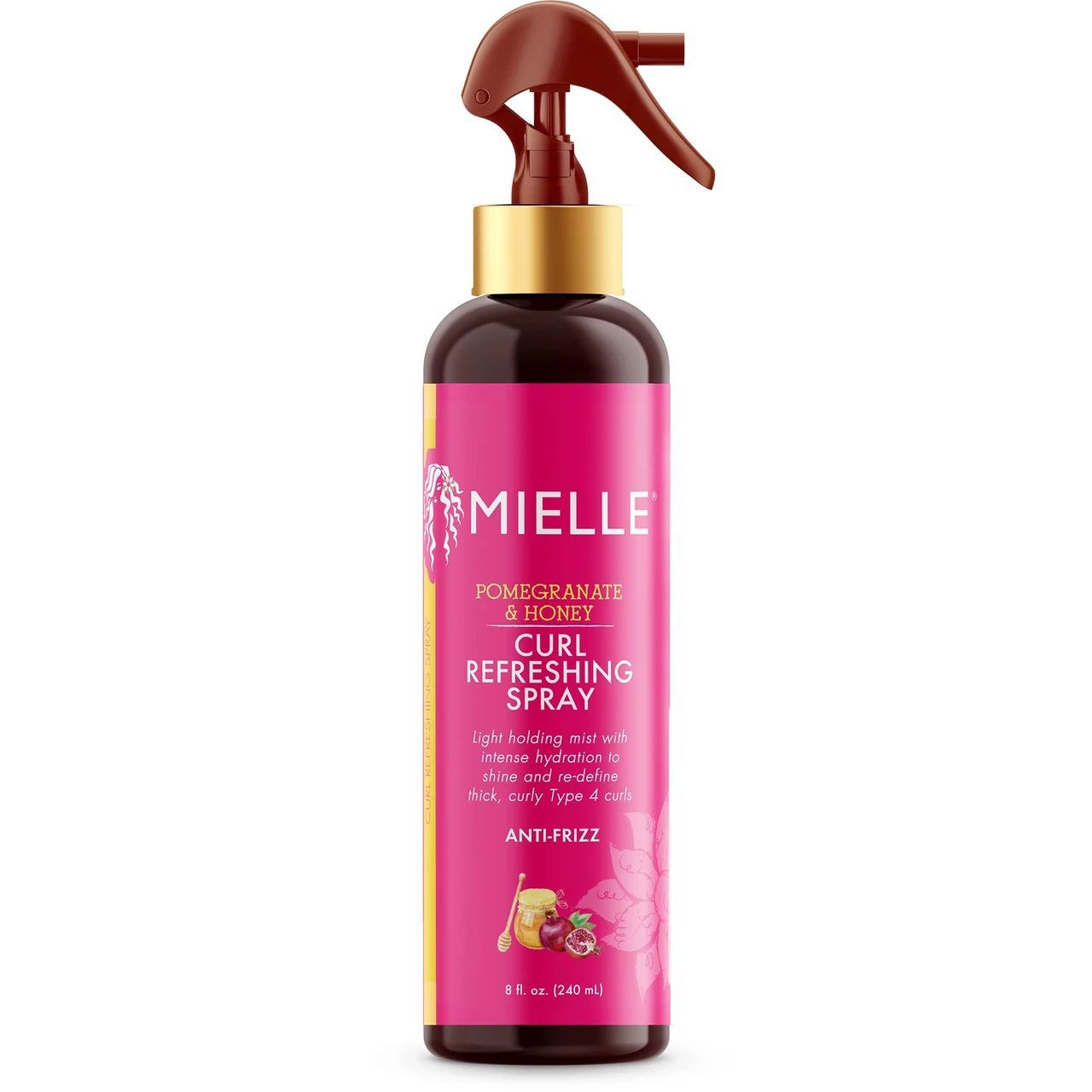Mielle Pomegranate & Honey Curl Refreshing Spray: El Despertar de tus Rizos cada Mañana Mielle Pomegranate & Honey Curl Refreshing Spray: El Despertar de tus Rizos cada Mañana