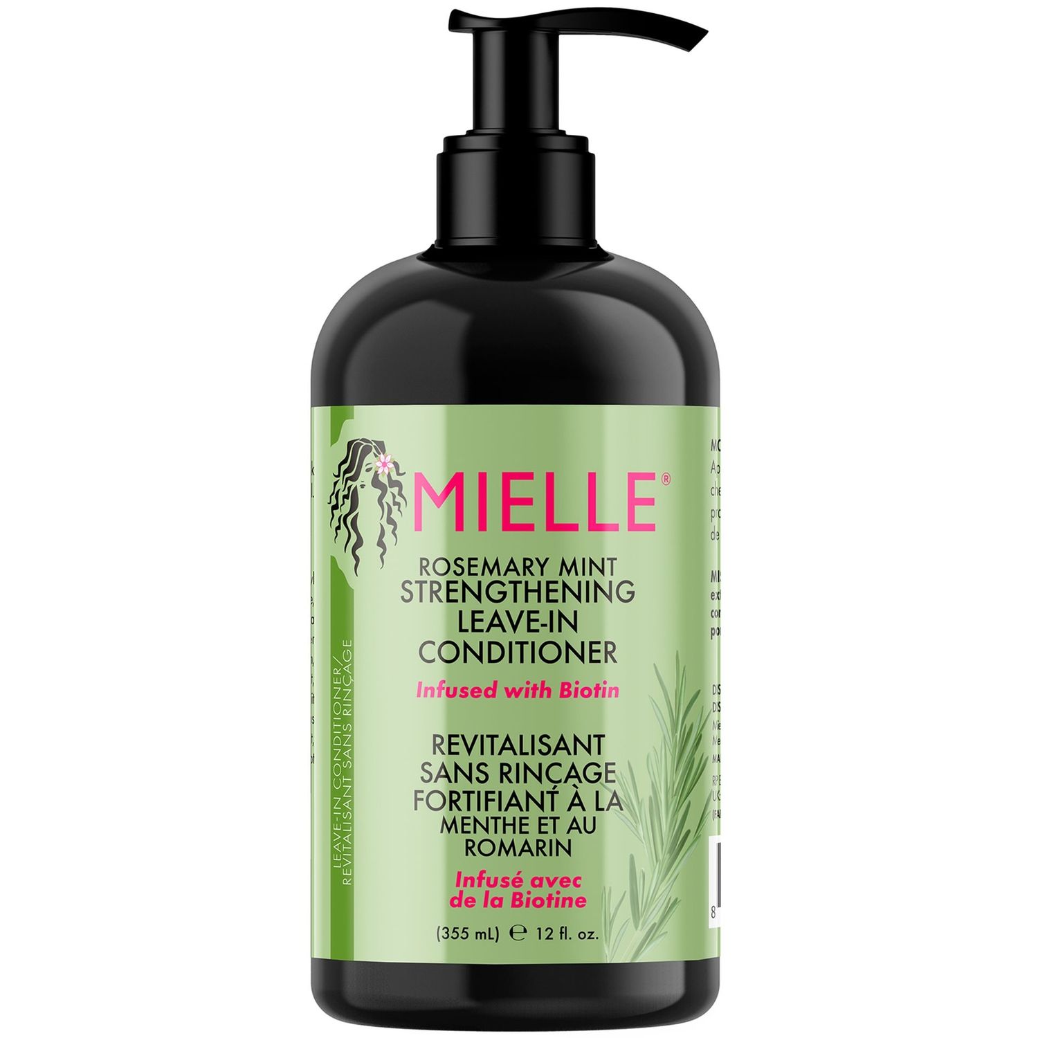 Mielle Rosemary Mint Strengthening Leave-In: El Escudo Diario para un Cabello Largo y Poderoso