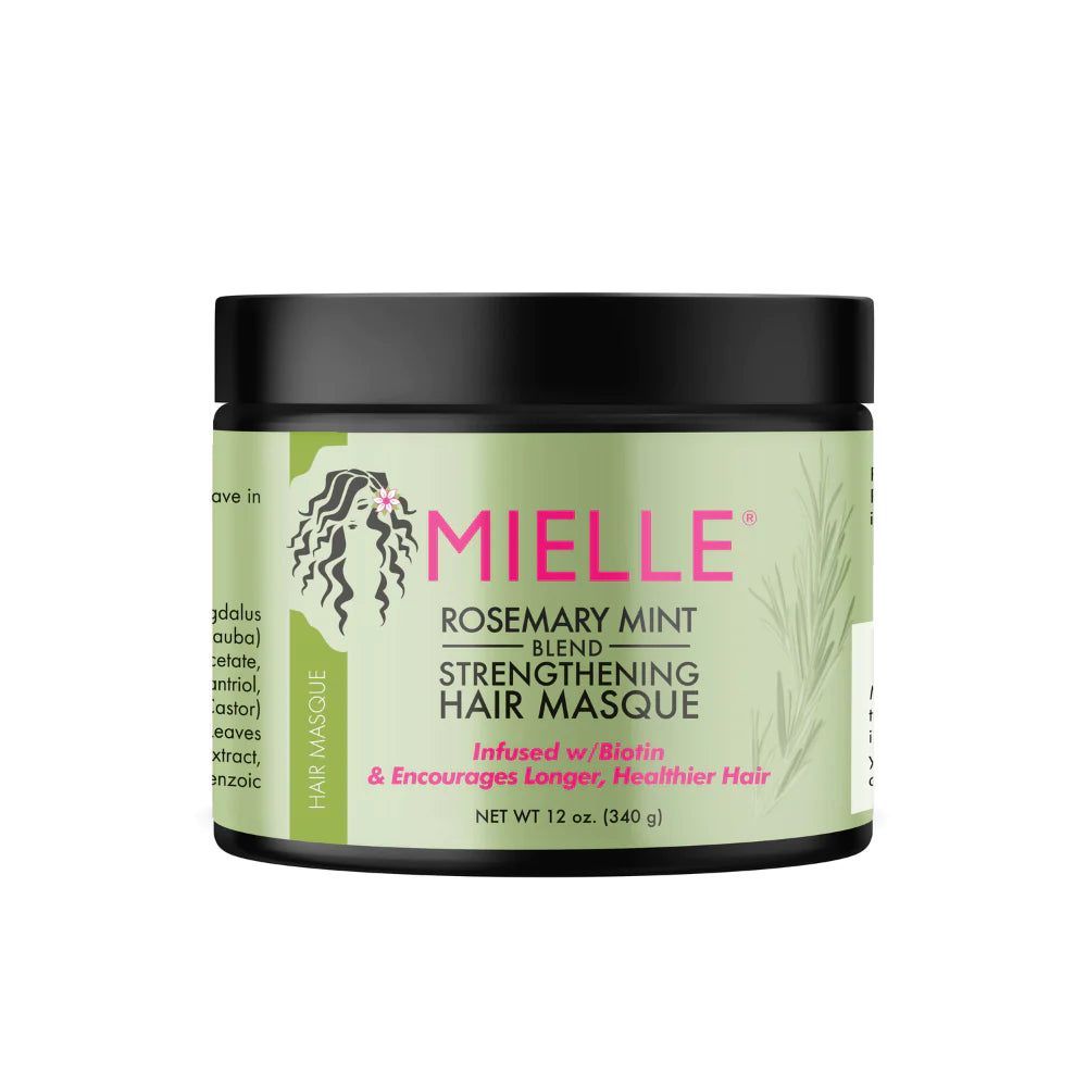 Mielle Rosemary Mint Strengthening Hair Masque: La Inyección de Fuerza y Nutrición que tu Melena Reclama