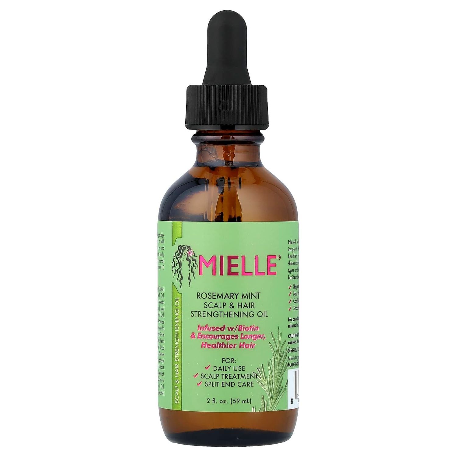 Mielle Rosemary Mint Scalp & Hair Strengthening Oil: El Oro Líquido para una Melena Infinita