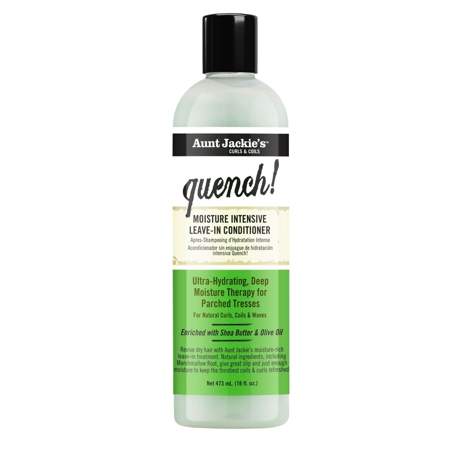 Aunt Jackie's Quench! Intensive Leave-In Conditioner: La Humedad que tu Cabello no Querrá Soltar Aunt Jackie's Quench! Intensive Leave-In Conditioner: La Humedad que tu Cabello no Querrá Soltar