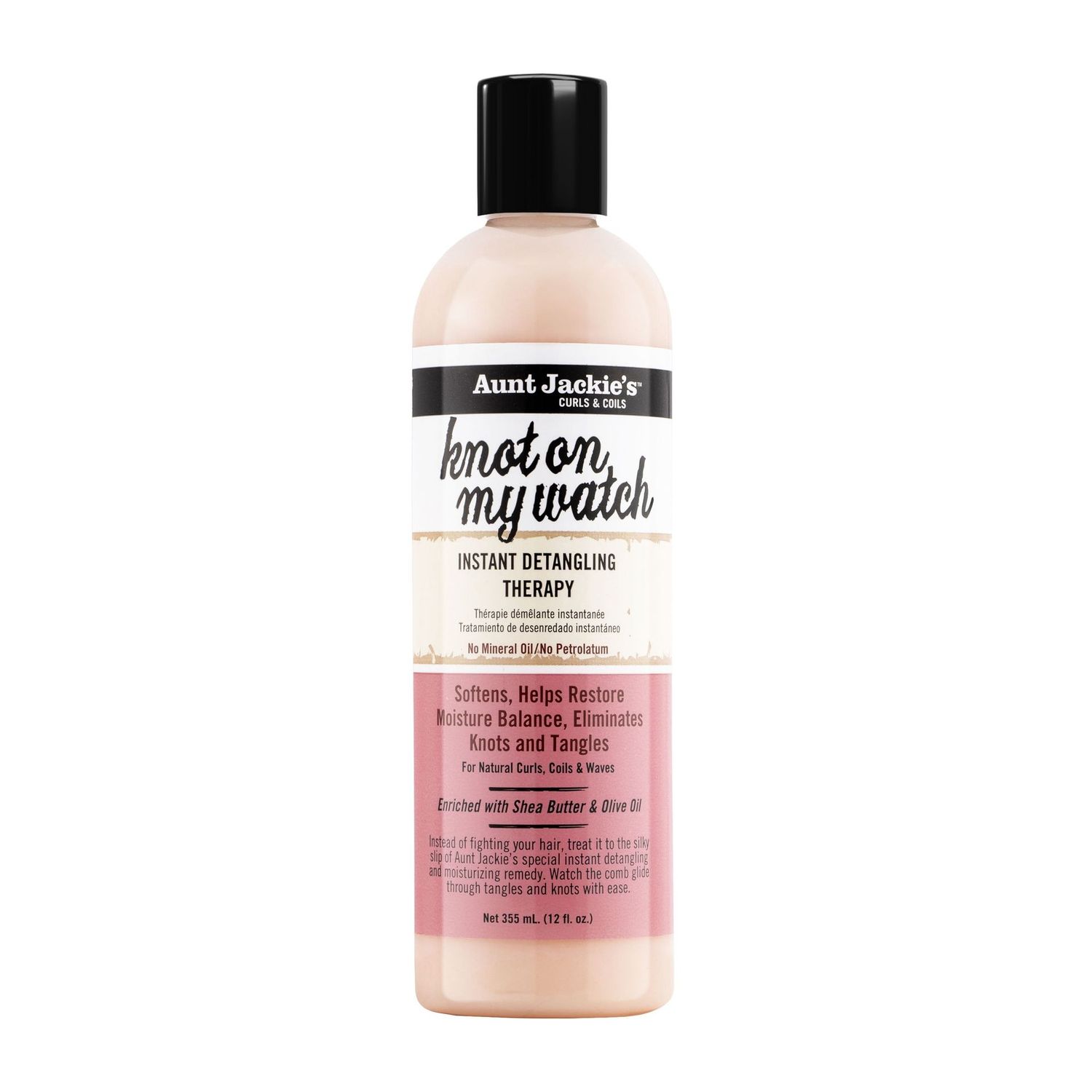 Aunt Jackie's Knot On My Watch Instant Detangling Therapy: El Fin de los Tirones y la Rotura Aunt Jackie's Knot On My Watch Instant Detangling Therapy: El Fin de los Tirones y la Rotura