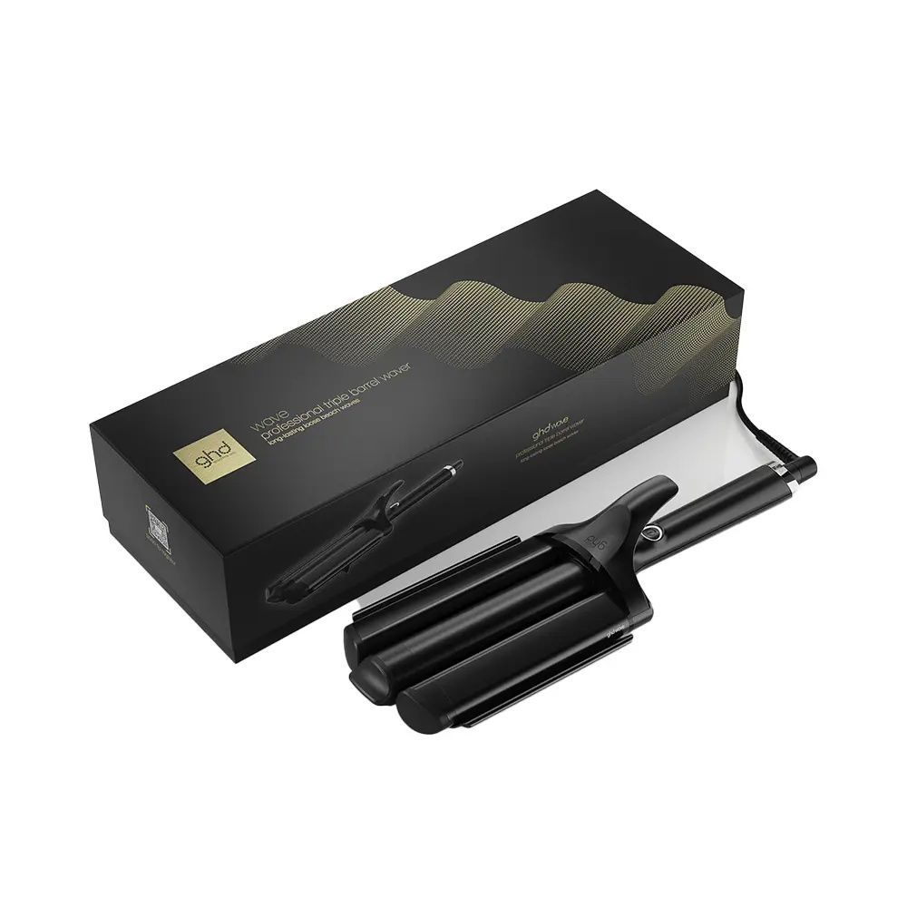 GHD Wave Profesional Triple Barrel Waver: El Arte de las Ondas Sirena Impecables