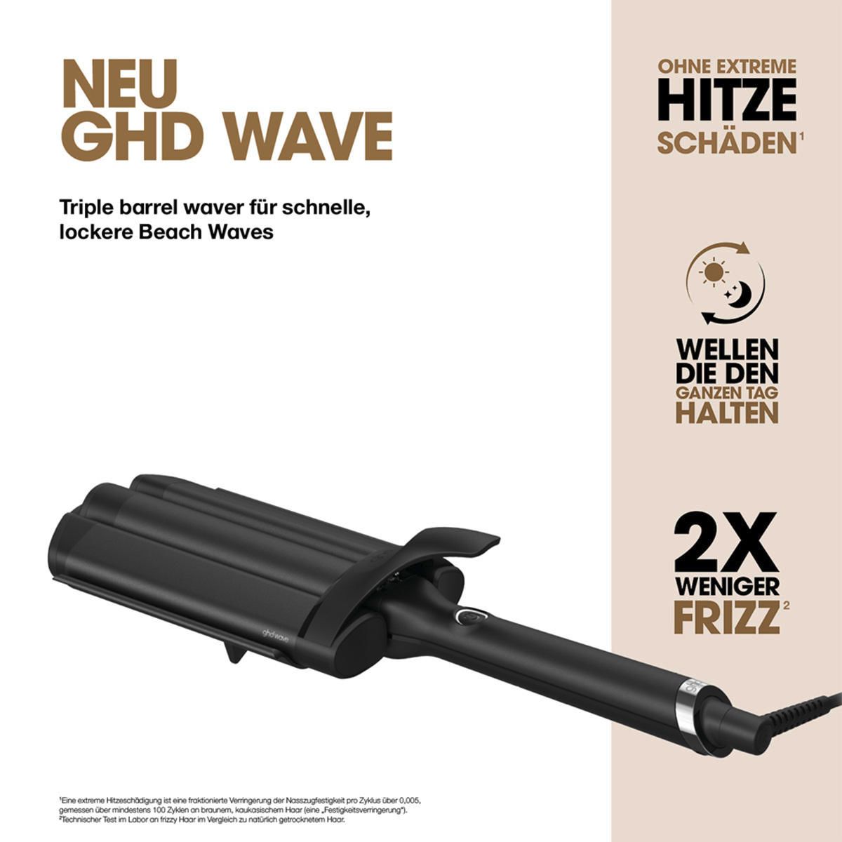 GHD Wave Profesional Triple Barrel Waver: El Arte de las Ondas Sirena Impecables