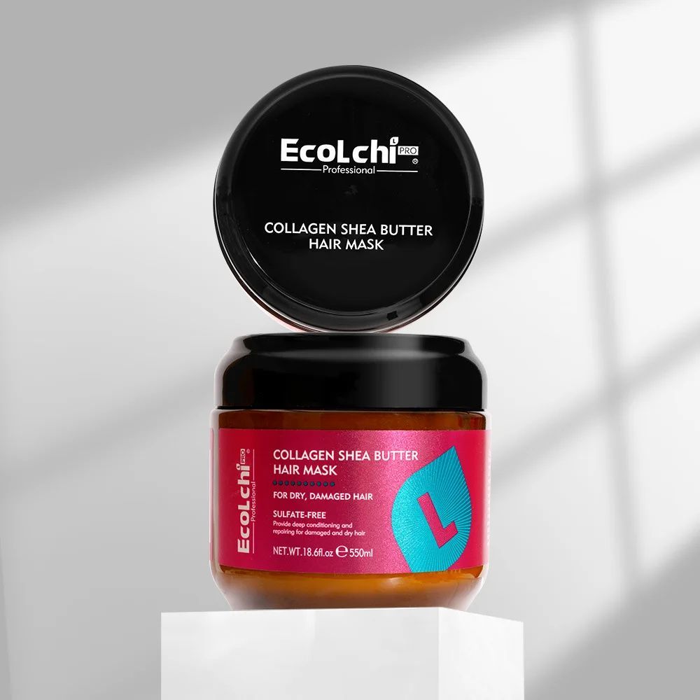 Ecolchi Pro Collagen Shea Butter: El Elíxir de la Nutrición y la Elasticidad Capilar