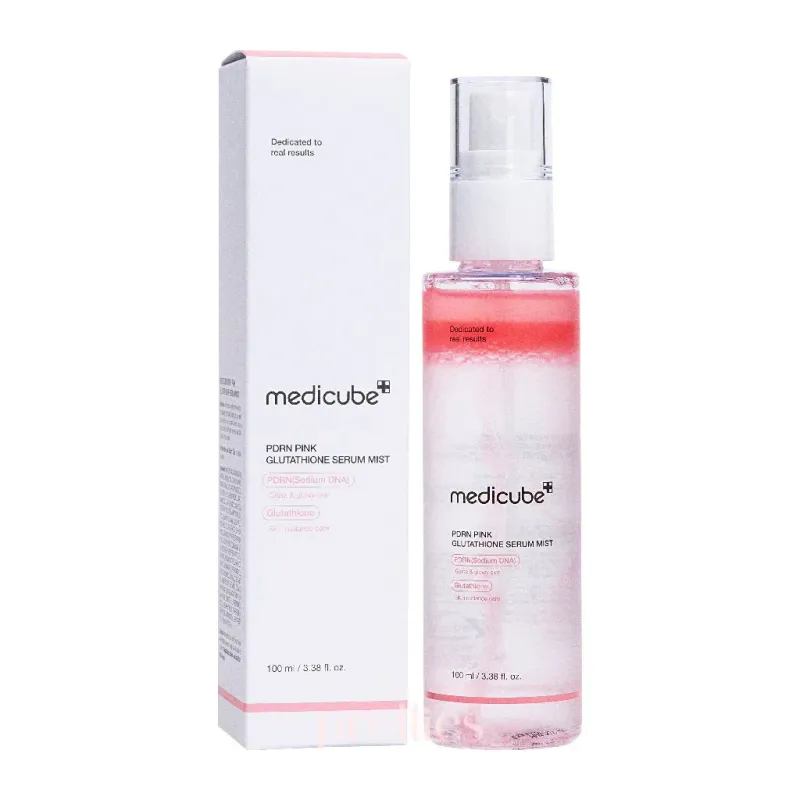 Medicube PDRN Pink Glutathione Serum Mist 100ml: El Elíxir Clínico de Brillo y Regeneración Celular Medicube PDRN Pink Glutathione Serum Mist 100ml: El Elíxir Clínico de Brillo y Regeneración Celular