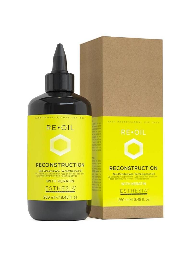 Esthesia Re-Ethesia Re-Oil Reconstruction with Keratin 250ml: El Elíxir de Rescate para un Cabello Fuerte y Brillante Esthesia Re-Ethesia Re-Oil Reconstruction with Keratin 250ml: El Elíxir de Rescate para un Cabello Fuerte y Brillante