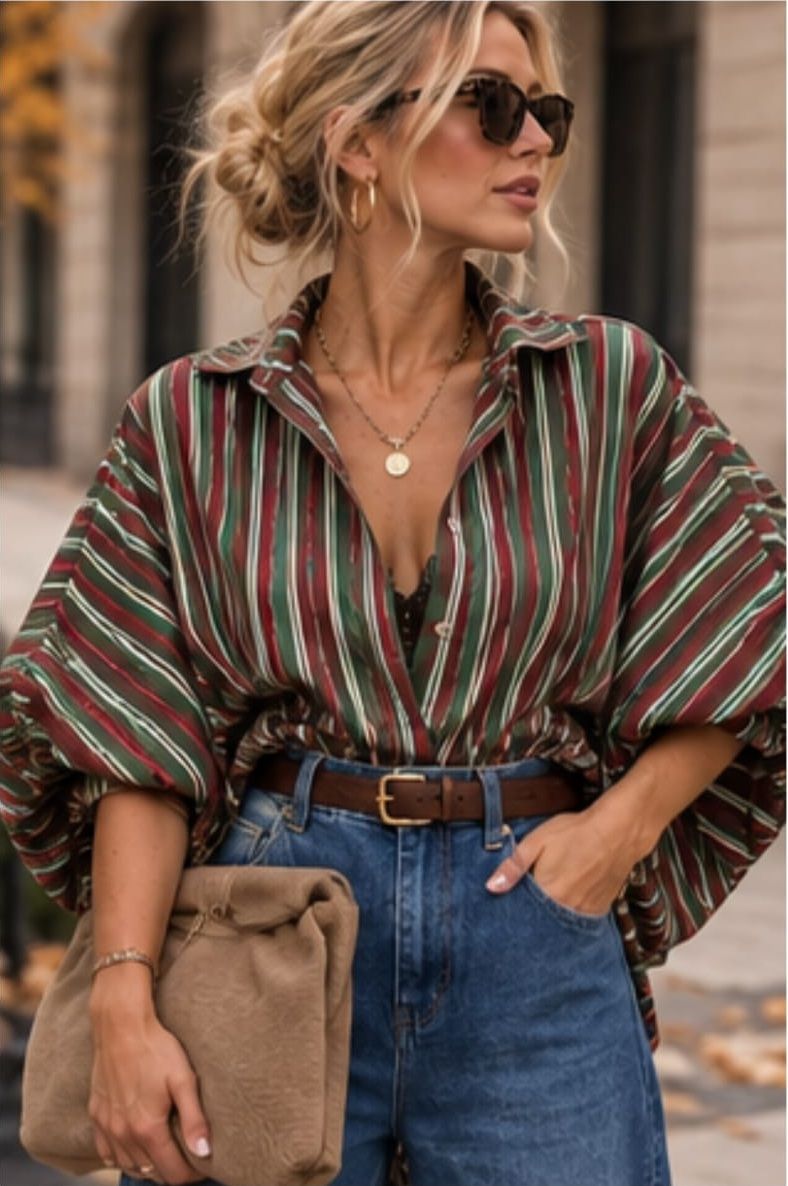 Mia & Co. Blusa Roma: Estilo Oversize, Talla Única y la Paleta de Colores Definitiva