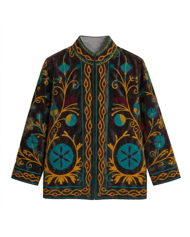 Mia & Co. Nepal Chaqueta terciopelo Mujer