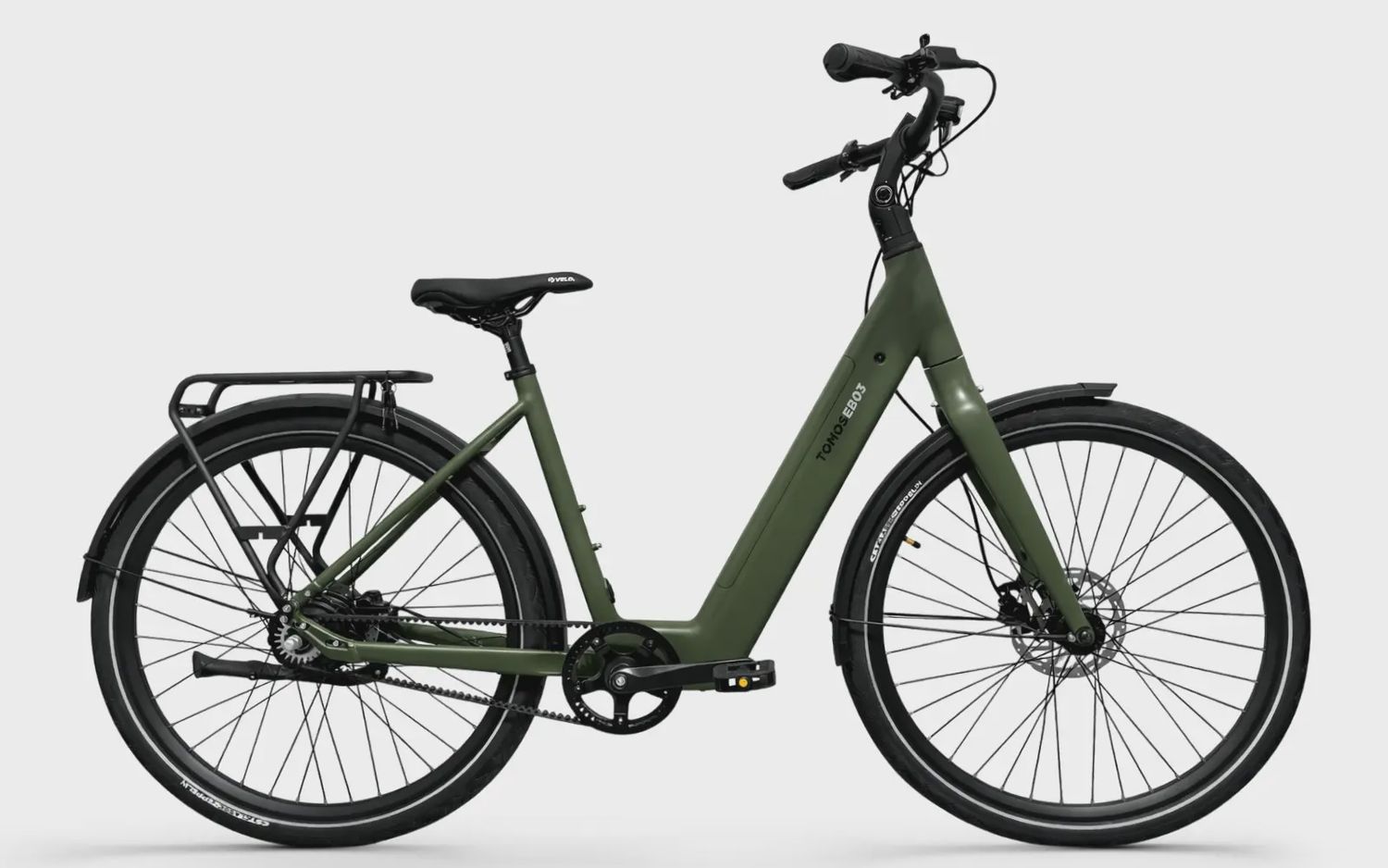Tomos EB 03, Colour: Olive Green Matt, Model: dames, Size: 50cm