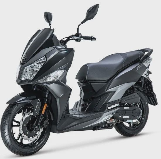 Sym Jet 14 50 4T Euro 5, Kleur: Black, Type: 25km