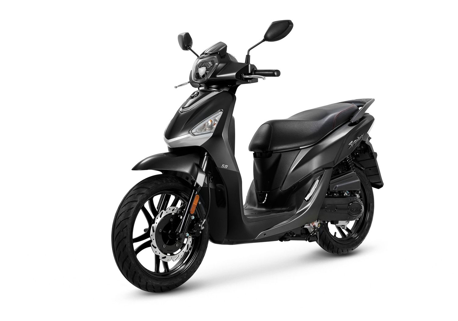 SYM Symphony 50, Kleur: Matt Black