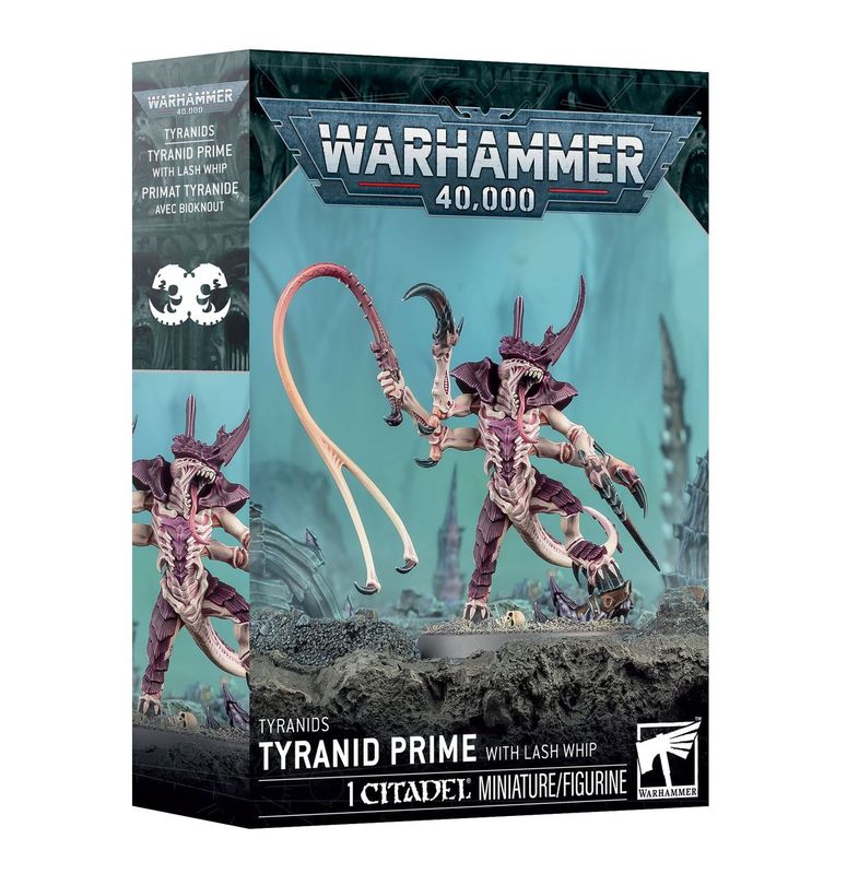 40K TYRANIDS: TYRANID PRIME WITH LASH WHIP