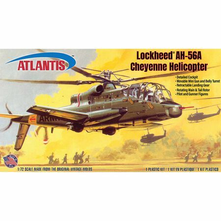 1/72 AH 56A LOCKHEED CHEYENNE HELI